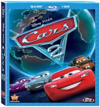 Cars 2 BD DVD Combo pack