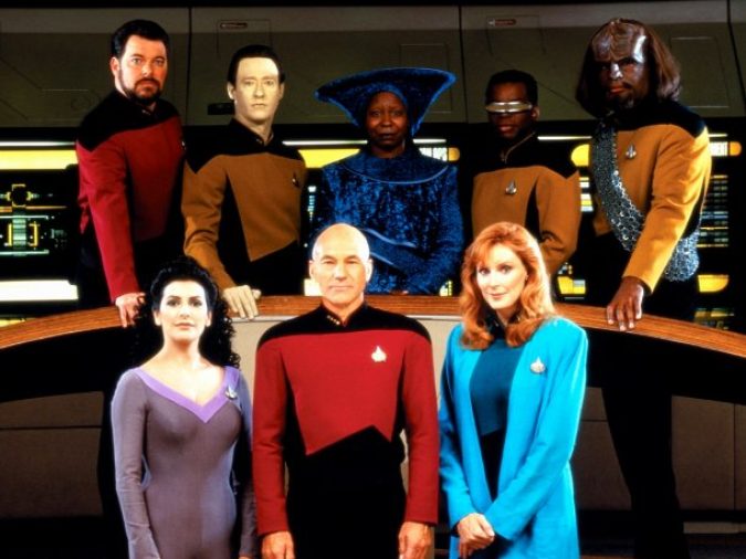 Star Trek TNG S6 cast